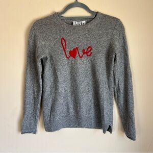 Future Paradise 100% Cashmere Love Sweater size Small